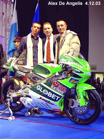 Alex De Angelis, motociclista