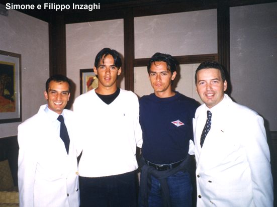Simone e Filippo Inzaghi, calciatori