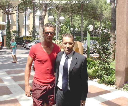 Col campione del mondo M. Cipollini